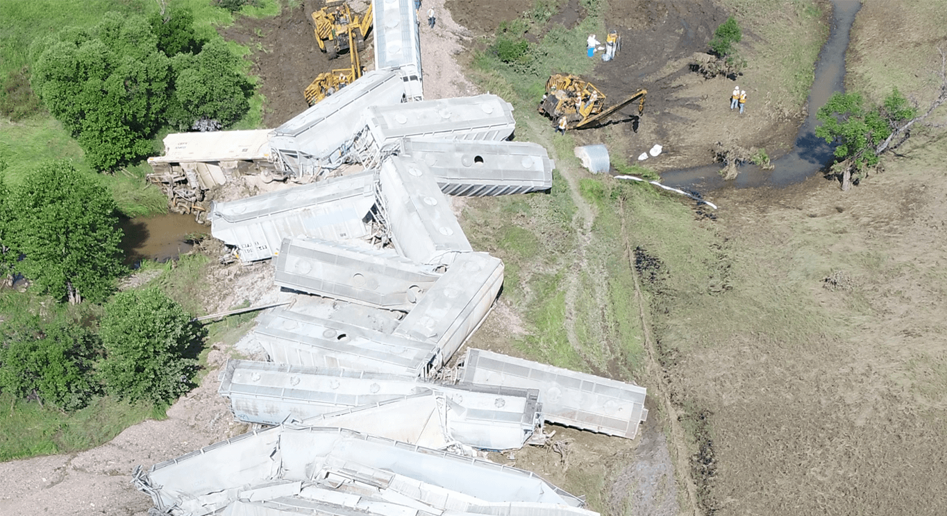 Class II Railroad Derailment